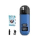 thumbnail image 1 of Recortador de vello nasal eléctrico para hombres y mujeres, compacto y resistente. Azul con pantalla, 1 of 9