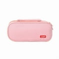 thumbnail image 5 of Oxford Leather Pencil Cases with Double-Layer Storage, Gray, 5 of 8