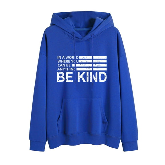Women Plus Size Hoodies Clearance Printed Long-Sleeved Round Neck Pullover Hooded Plus Fleece Weater