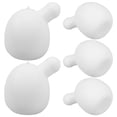 thumbnail image 1 of SHISUYAN Ensemble de 5 Jouets à Presser Insert à Bulles TPR Blanc Rond pour Interaction Familiale et Activité Créative, 1 of 9
