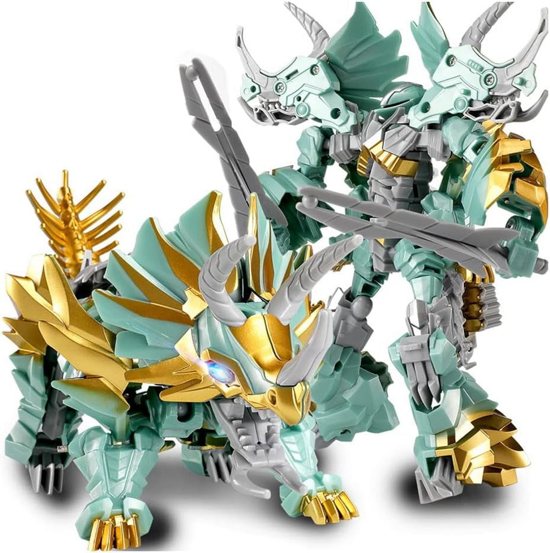 Dupurit Alloy Deformation Car Robots Manual Assemble Action Figure Desktop Decoration Gifts Limited Edition, Multicolor（H）