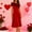 *Red, variant on ClodeEU Women's Velvet Strapless Dress with Detachable Cape, Guest Party Dress Off Shoulder Midi Dresses Purple,Womens Plus L