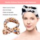 thumbnail image 5 of Diademas con lazo, banda elástica para la cabeza, banda para el sudor de franela suave, accesorios para el cabello, diadema para de cara Accesorio para el cabello Estampado de leopardo de colores Minnieouse AP011184-21B, 5 of 6