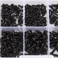 thumbnail image 4 of Cross Tapping Screw,400Pcs Black M2/M2.6 Cross Cross Screw Pan Head Tapping Screw Performance Driven, 4 of 8