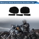 thumbnail image 2 of Accesorios para Casco de Motocicleta Decoración Orejas de Osito 3D para Cascos de Motocicleta Bicicleta Esquí Pegatina de Peluche Negra 1 Juego, 2 of 6