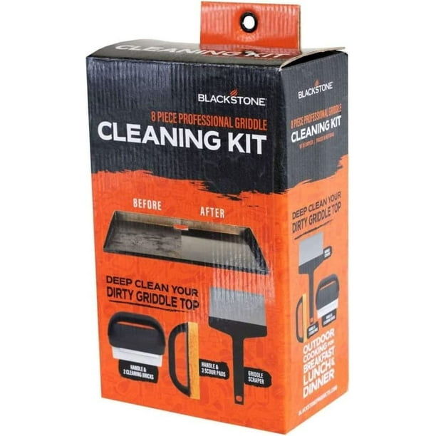 GRIDDLE CLEANING KIT 8PC