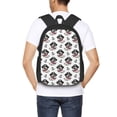 thumbnail image 4 of Fotbe DOG IS WEARING PIRATE COSTUME Pattern Student Backpack –School backpack Large Capacity Durable and Ergonomic Backpack with Laptop Compartment and Multiple Pockets, 4 of 6