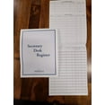 Check Register Store Pack Of 5 Premium Check Registers For Deskbook Checks, Secretary Desk ...