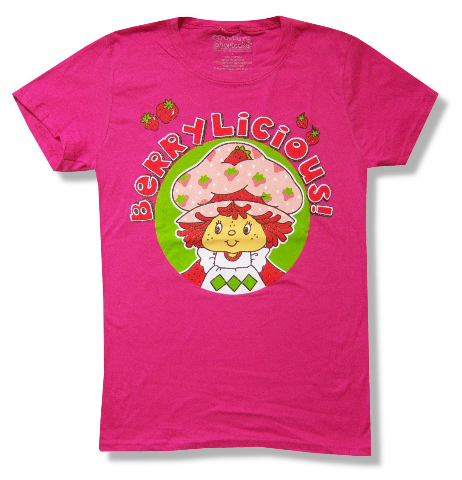 Strawberry Shortcake Pink Short Sleeve Toddler Girls T-shirt  Size 2T  Clearance 