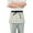 Giraffes and Tree, variant on Pandas Head Server Apron with 3 Pockets Waterproof Waitress Waist Short Apron for Man Woman 12 Inches