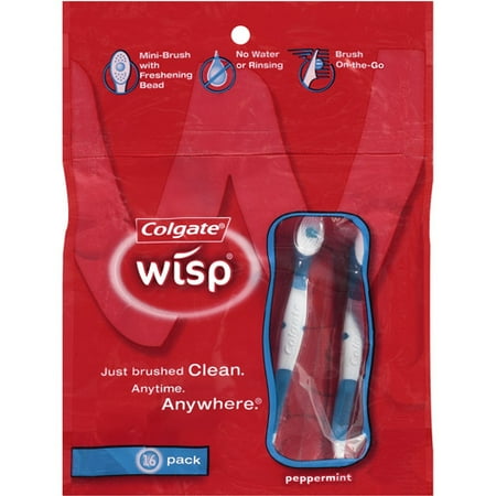 Colgate Wisp Peppermint Mini-Brushes, 16pk