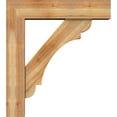 thumbnail image 3 of Ekena Millwork 8"W x 34"D x 38"H Olympic Block Rough Sawn Bracket w/ Offset Brace, Western Red Cedar, 3 of 25