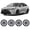 black, variant on (4 Pack) 16 Inch Hubcaps Wheel Rims Cover for 2020-2026 Toyota Corolla Snap-On Installation Silver Lacquer