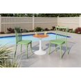 thumbnail image 2 of Strata Furniture 2 Chaises Rio en Polypropylène avec Table Germée en Menthe/orange, 2 of 2