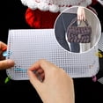 thumbnail image 2 of Guardoinrt Plastic Mesh Cloth Canvas Sheets Wallet Crossbody Bag Grid Sewing Thread Craft DIY Handicraft Accessory Crafting Supplies Medium 1Set, 2 of 6