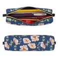 thumbnail image 2 of Easygdp Flower para Estuche de Lápices de Cuero, Estuche de Papelería de Cuero, Estuche de Gran Capacidad con Cremallera, 2 of 7