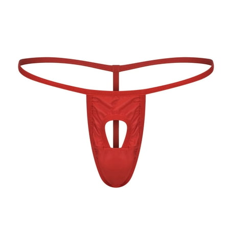 Underwear For Women Sexy Mens Stretch Bulge Pouch Thong Bikini Briefs Underwear Underpants