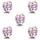 thumbnail image 1 of Moyic Árbol del dinero de los chakras, equilibra la energía y atrae riqueza con impresionantes cristales curativos, piedras, árbol, Type2 NO2, 1 of 6