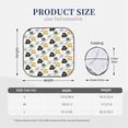 thumbnail image 3 of Daiia Cute Elephant 2PCS Car Windshield Sun Shade, Foldable Sun Shield for Car Front Window, Auto Sun Blocker Visor Protector Universal for Truck SUV Pickup-Small, 3 of 7