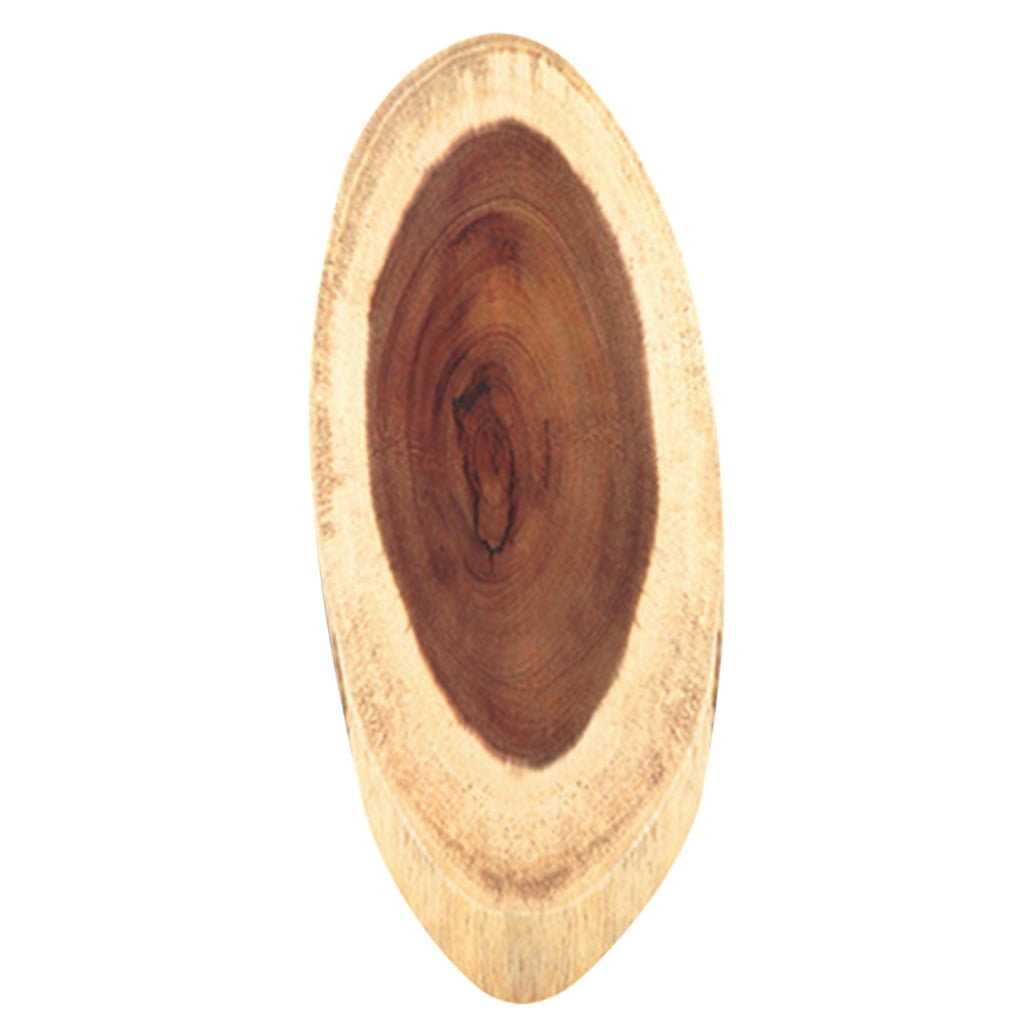 HINTRMENT Bread Board Acacia Wood 1Pack For Dessert Plate At Christmas