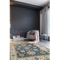 thumbnail image 2 of EORC Charcoal Traditional Classic Colorful Oushak Classic Area Rug, 2 of 2