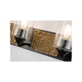 thumbnail image 5 of Lucas McKearn Arcadia 3-light Metal Bath Vanity Light in Matte Black/Gold, 5 of 5