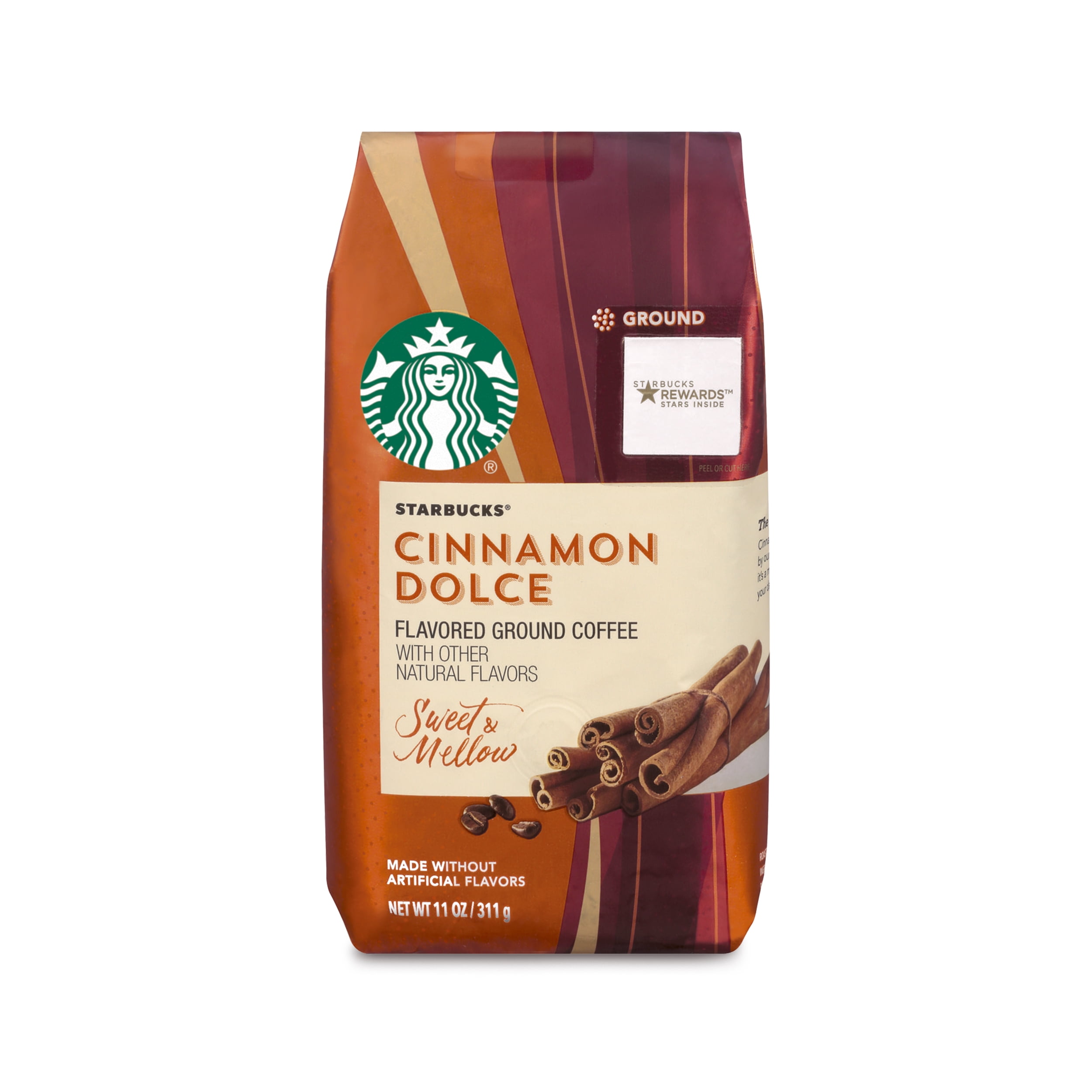 Starbucks Flavored Ground Coffee — Cinnamon Dolce — No