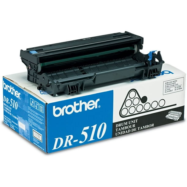 Brother Genuine Drum Unit Dr510 Seamless Integration Yields Up To 20 000 Pages Black Walmart Com Walmart Com