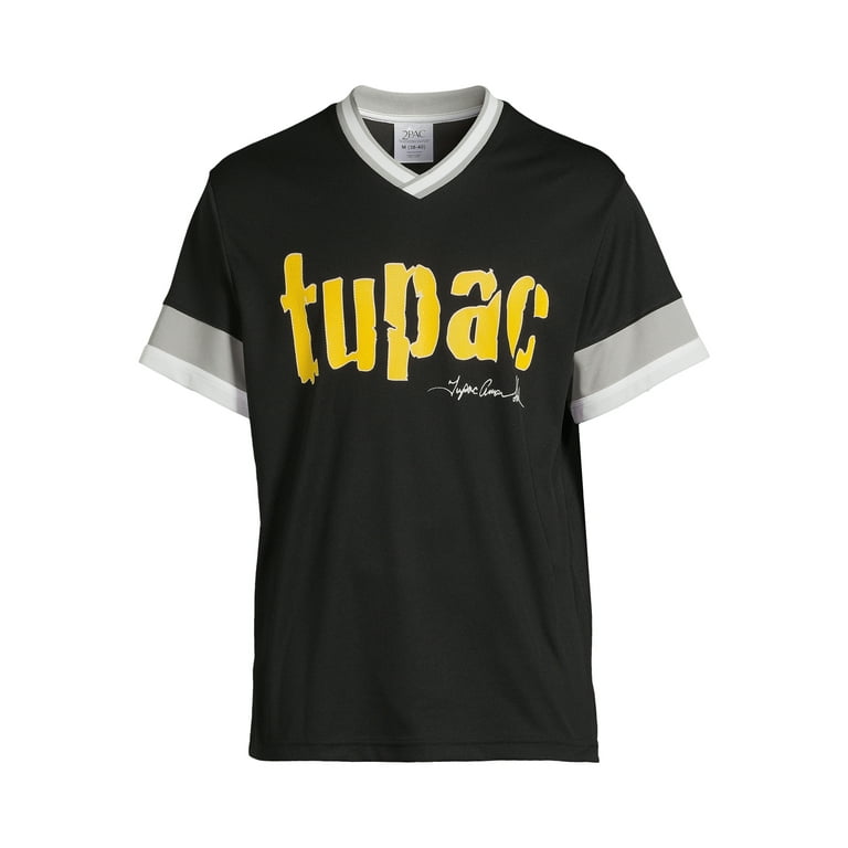 Tupac Men's Soccer Jersey with Short Sleeves - Walmart.com Tupac Men's Soccer Jersey with Short Sleeves - Walmart.com