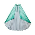 thumbnail image 2 of Girls Mermaid Princess Costume with Bag Cloak Birthday Party Cosplay, 2 of 4