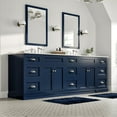 thumbnail image 6 of EVIVA Epic 96 Inch Transitional Blue Vanity w/ Brushed Nickel Hardware, 6 of 7