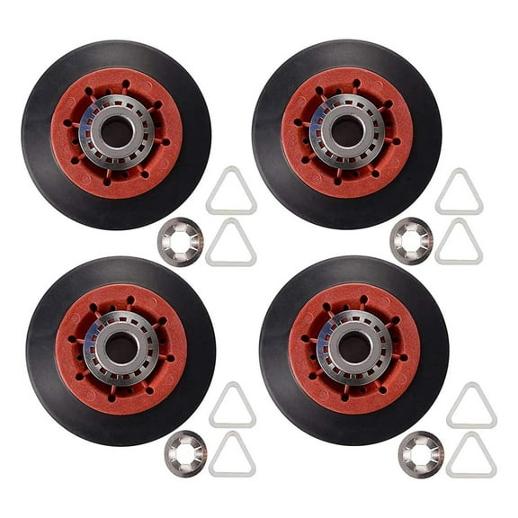 Scaroo 8536974 Dryer Roller for Whirlpool WPW10314173, AP6019303, PS11752609 10-PACK