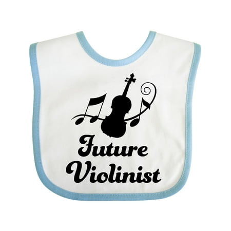 

Inktastic Violin Music Future Violinist Gift Gift Baby Boy or Baby Girl Bib