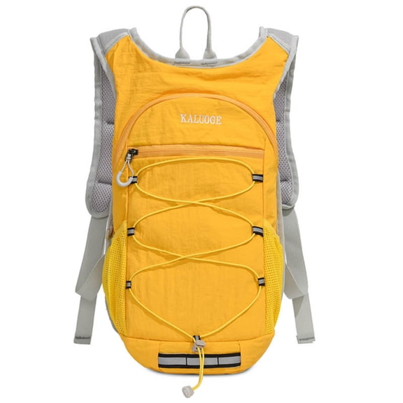 AUXDIQ Hiking Backpack 14L Lightweight Backpack Travel Daypack for Women Men Yellow