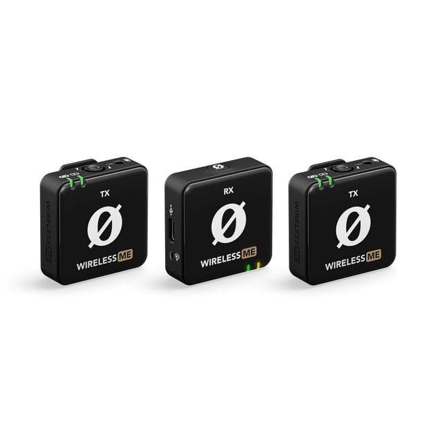 Sistema de micrófono inalámbrico RØDE Wireless ME Dual Set Black