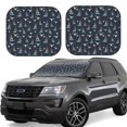 thumbnail image 1 of Saiise Sailboat And Seagull for Foldable Car Sun Shades (2-Pack) Offer Sun Protection with an Easy-fold Design for Convenient Windshield Shading-Large, 1 of 6