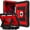 Black + Red, variant on for iPad (A16) 11th Generation 11 Inch (2025) Rugged Case, iPad 10th Generation 10.9 Inch (2022) - Heavy Duty Shockproof Kid-Friendly Protective Cover, Built-in Kickstand With Shoulder Strap