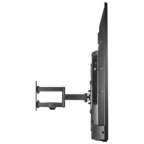 Best Buy Essentials Full Motion TV Wall Mount for 19"–50" TVs, Swivel, Tilt, Extendable, Black (BE-MSFM-C)