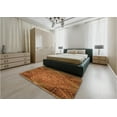thumbnail image 4 of Ahgly Company Indoor Rectangle Patterned Neon Orange Area Rugs, 2' x 3', 4 of 6