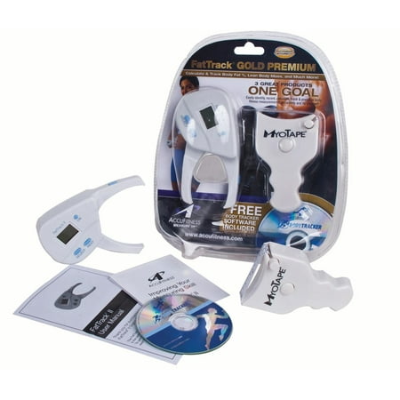 Fat Track Gold Premium Digital Skinfold Caliper
