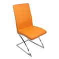 thumbnail image 1 of Canadian Monalisa Dining Chair Orange (Set of 2), 1 of 3