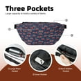 thumbnail image 4 of Naloa Fire Truck 1 Print Running Belts for Men Women,Running Fanny Pack with 2-Zipper Pockets,Waterproof Waist Pack for Travel Hiking Running Outdoor Sports, 4 of 8