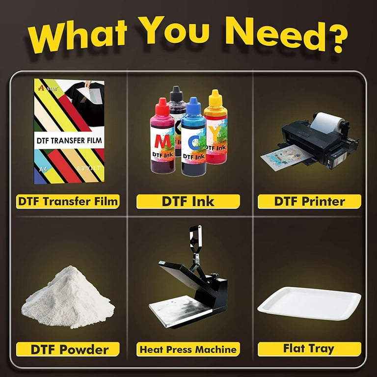 DTF Film A4 10 sheets SUB-F001 (1-sided treatment)