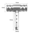 thumbnail image 2 of T-Handle Shifter Knobs Aluminum Alloy, Multicolour Car Conversion Manual Shift Gear Knob, Universal Gear Shift Knob Accessorie-silver, 2 of 6