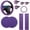 Purple, variant on Car Interior Decoration Accessories Kit, Dashboard Air Vent Trim Styling Set, Peel-and-Stick Automotive Interior Decor, Universal Vehicle Cabin Styling - Black