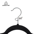 thumbnail image 4 of Set 50 Ganchos de Terciopelo Antideslizantes PERFECT SPACE Negro, 4 of 5