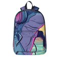 Uemuo HipHop DJ Dolphin Pattern Backpack for Work and Travel Durable