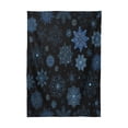 thumbnail image 2 of Qxltty Blue Snowflake Square Tablecloth 60×90in Thick Wrinkle Resistant Heat Proof Durable Table Cover for Dining Table, 2 of 9