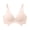 Beige, variant on Push up Bras for Women Plus Size Extra Padded Plunge Underwire Bra with Deep V for Cleavage Enhancement