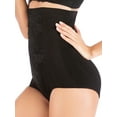 thumbnail image 4 of SHCKE Women High Waist Shapewear High Waist Body Shaper Waist Trainer Control Panties Thigh Slimmer Tummy Control, 4 of 5